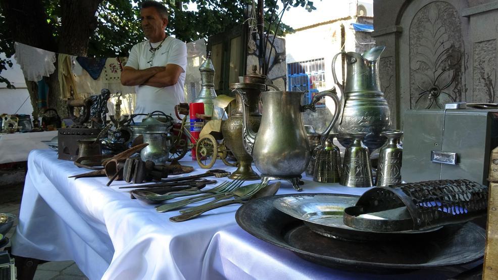 Kazdağlarındaki Çamlıbelde antik pazar kuruldu
