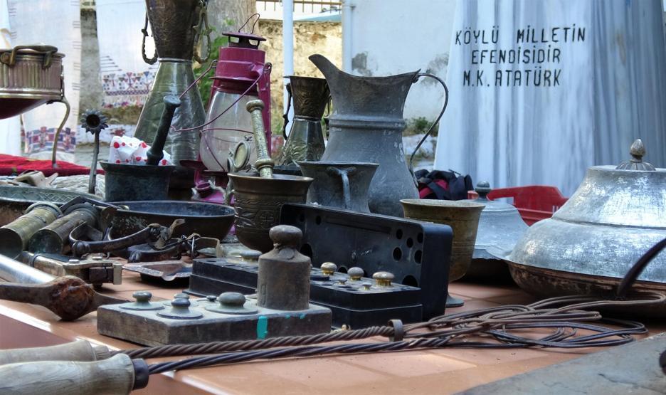Kazdağlarındaki Çamlıbelde antik pazar kuruldu