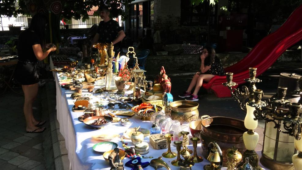 Kazdağlarındaki Çamlıbelde antik pazar kuruldu