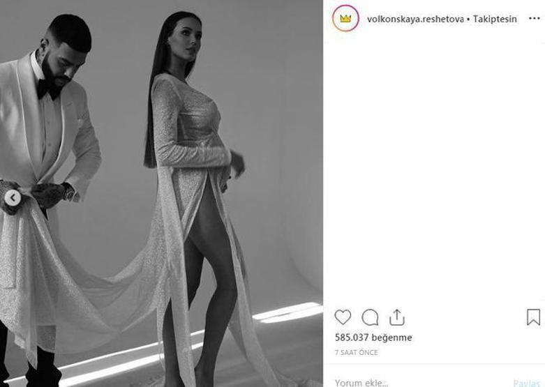 Anastasia Reshetova hamile