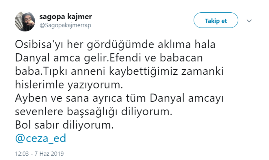 Sagopa Kajmerden Cezaya barış hamlesi