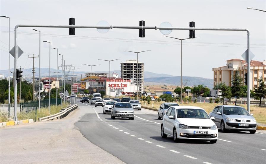 Bayram tatili dönüş yolunda trafik yoğunluğu