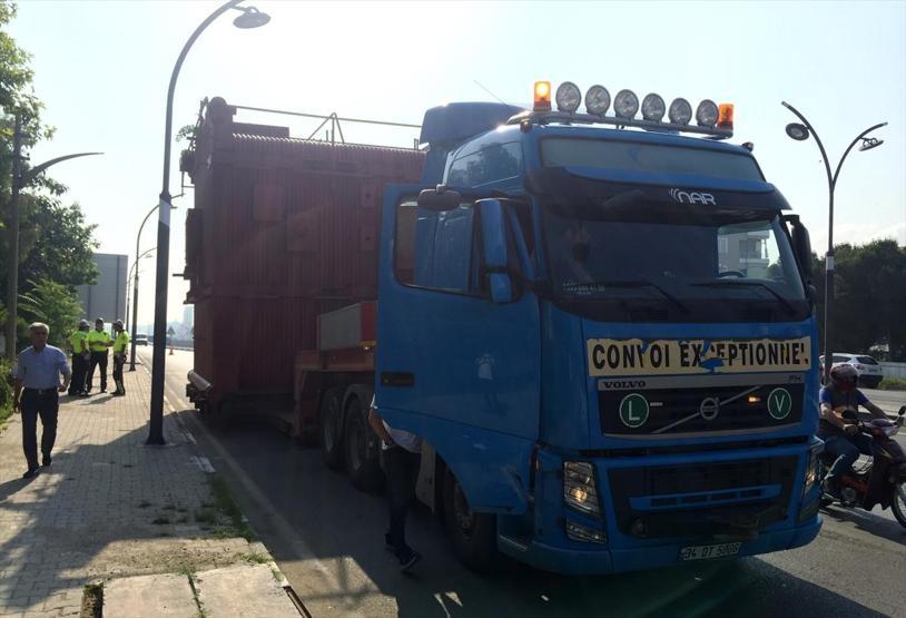 Dev buhar kazanının uzun yolculuğu