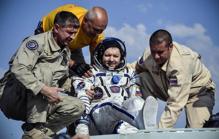 204 gündür görev yapıyordu... Soyuz MS 11 Dünyaya döndü