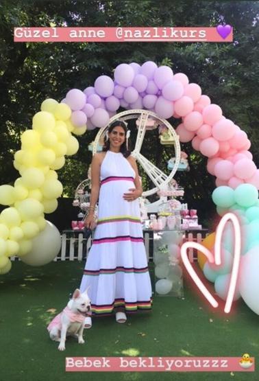 Nazlının baby showerı