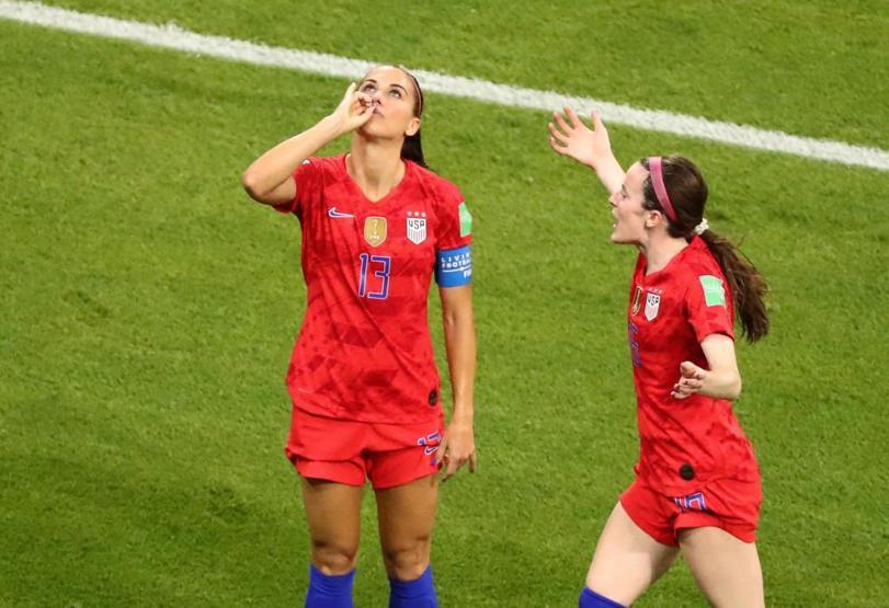 Alex Morgan tepkilere cevap verdi