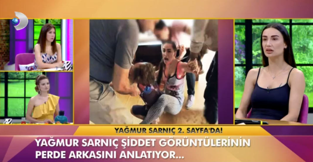 Yağmur Sarnıç: Çocuklarımı alırken bana biber gazı sıktılar