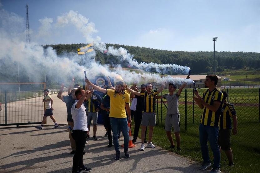 Fenerbahçe kafilesi Düzcede