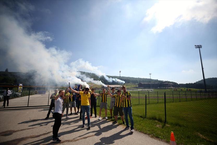 Fenerbahçe kafilesi Düzcede