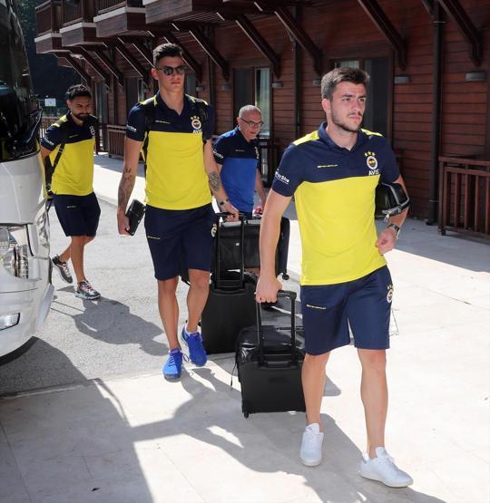 Fenerbahçe kafilesi Düzcede
