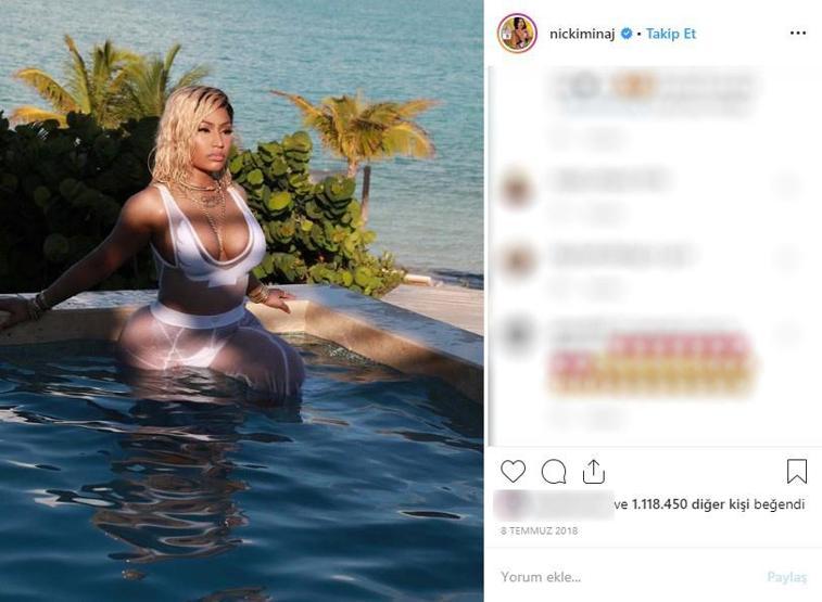 Ünlü rapçi Nicki Minajın Suudi Arabistan konseri ortalığı karıştırdı