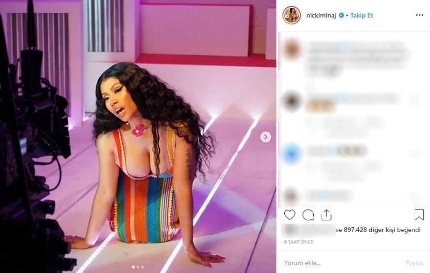Ünlü rapçi Nicki Minajın Suudi Arabistan konseri ortalığı karıştırdı