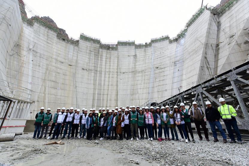 Türkiyenin en yüksek baraj inşaatı Gövdesi 112 metreye ulaştı
