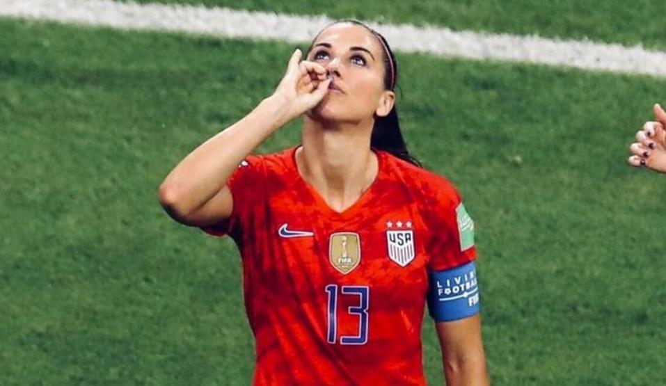 Alex Morgan tepkilere cevap verdi