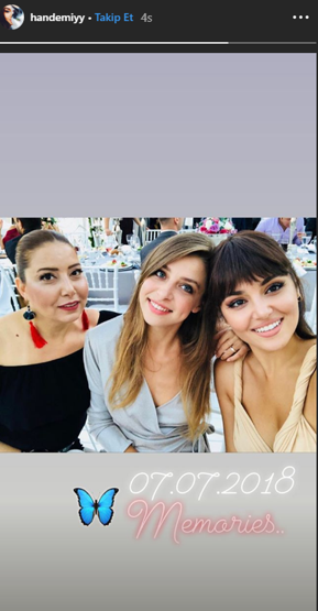 Hande Erçelden duygulandıran paylaşım