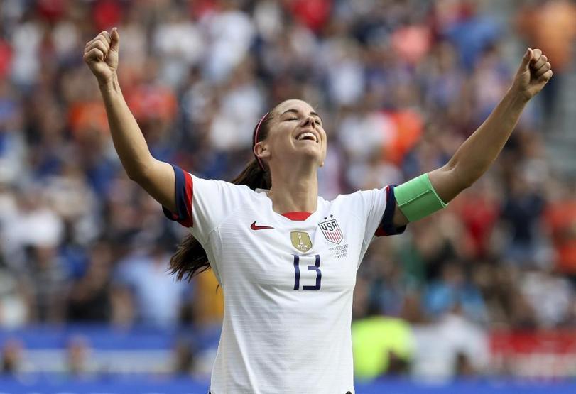 Alex Morganın dansı olay oldu