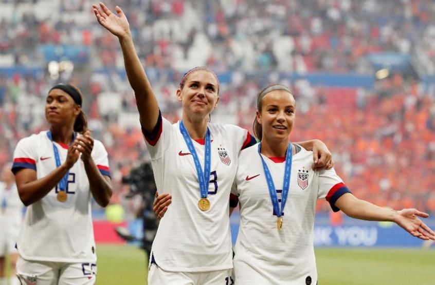 Alex Morganın dansı olay oldu