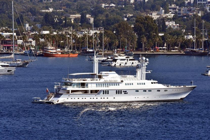 Cedar Sea 2 adlı yat Bodrumda