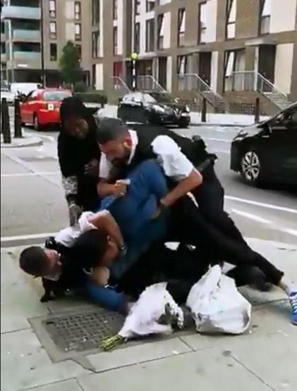 İngiliz polisinin orantısız gücü tepki çekti