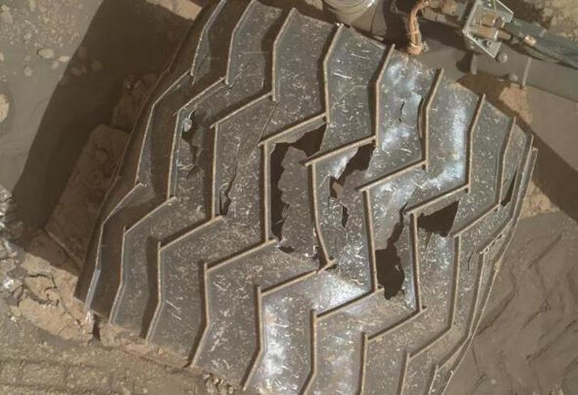 NASAnın Kızıl Gezegendeki göz bebeği böyle görüntülendi