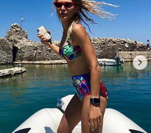 Şeyda Coşkun spor yapmadan duramıyor