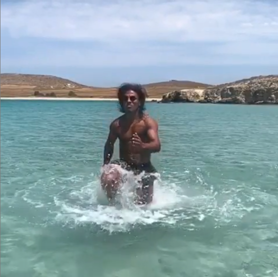 Nusret denizde spor yaptı