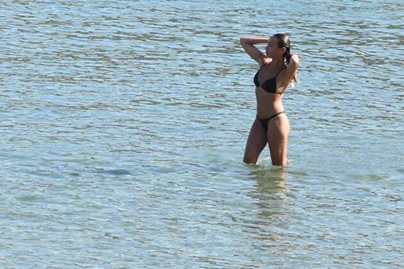 Cerem Onurluerin tatil keyfi
