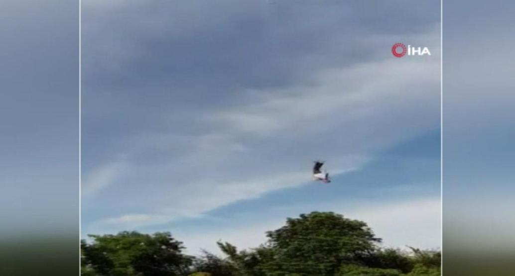 Bungee jumping halatı koptu, 30 metreden aşağı düştü
