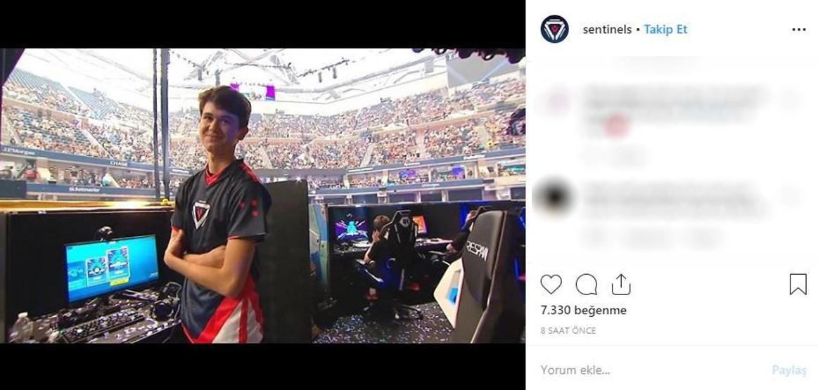 Fortnite Dünya Kupasında 16 yaşında 3 milyon dolar ödül kazandı