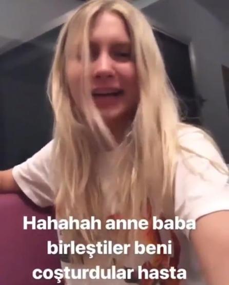 Aleyna Tilki güzel haberi böyle duyurdu