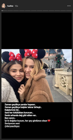 Senin arkanda dağ gibi ablan var