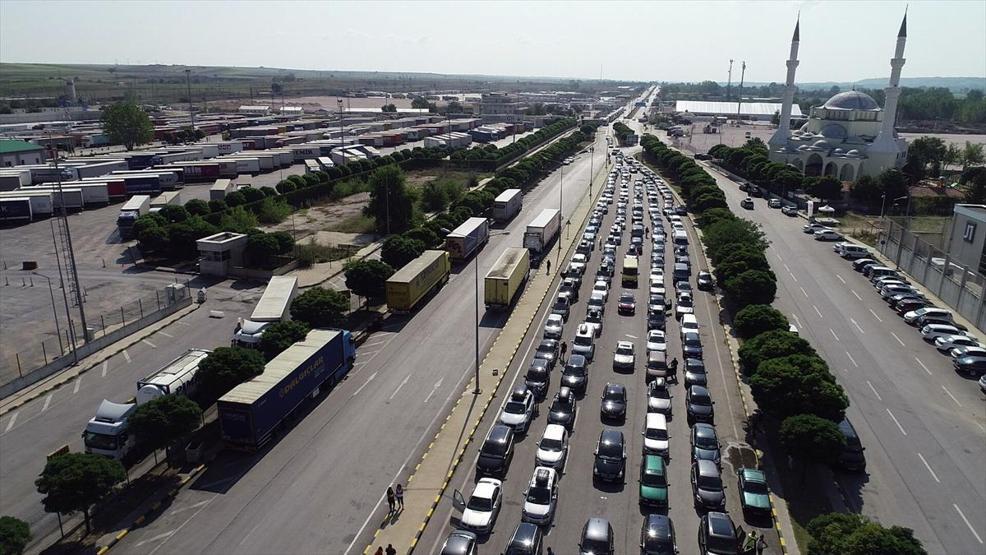 Gurbetçilerin dönüş yolculuğu başladı