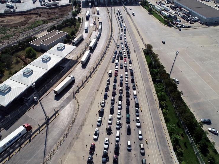Gurbetçilerin dönüş yolculuğu başladı