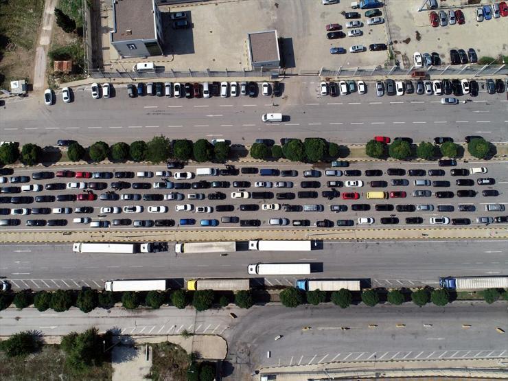 Gurbetçilerin dönüş yolculuğu başladı
