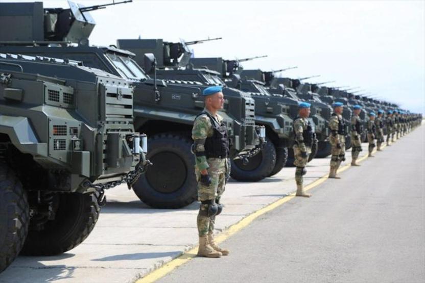 Ejder Yalçın zırhlıları Özbekistan ordusunda