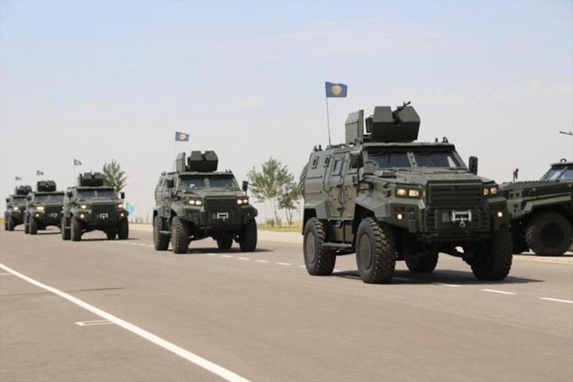 Ejder Yalçın zırhlıları Özbekistan ordusunda