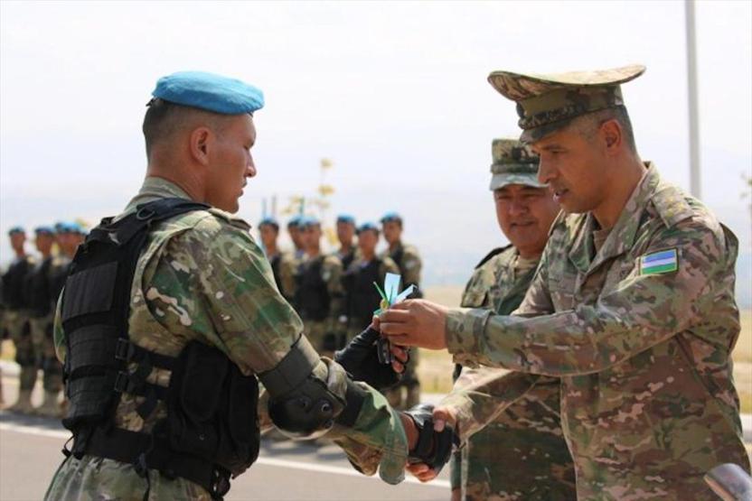 Ejder Yalçın zırhlıları Özbekistan ordusunda