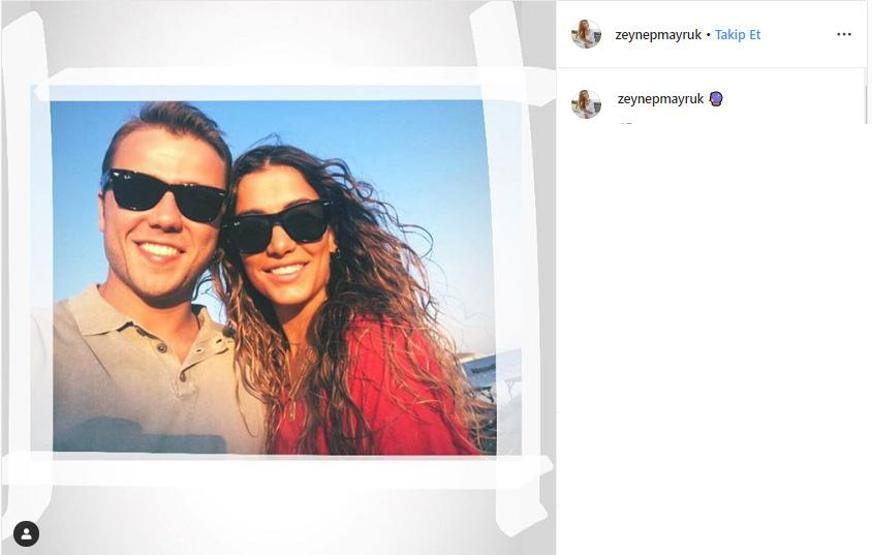 Tolga Sarıtaş ve Zeynep Mayruktan yeni poz