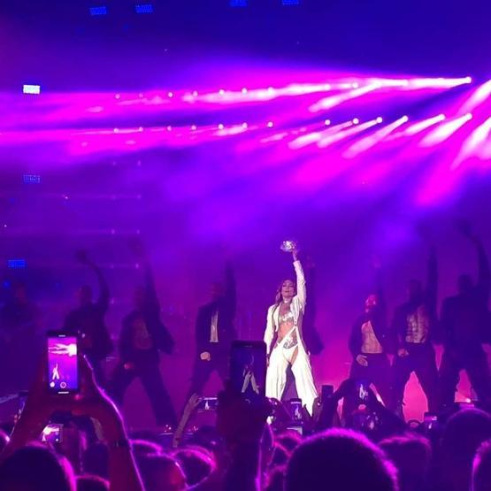 Jennifer Lopez Antalyada konser verdi