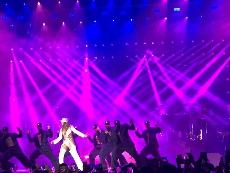 Jennifer Lopez Antalyada konser verdi