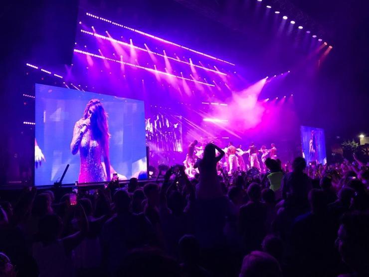 Jennifer Lopez Antalyada konser verdi