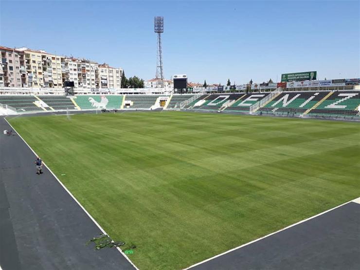 Denizli Atatürk Stadı Galatasarayı bekliyor