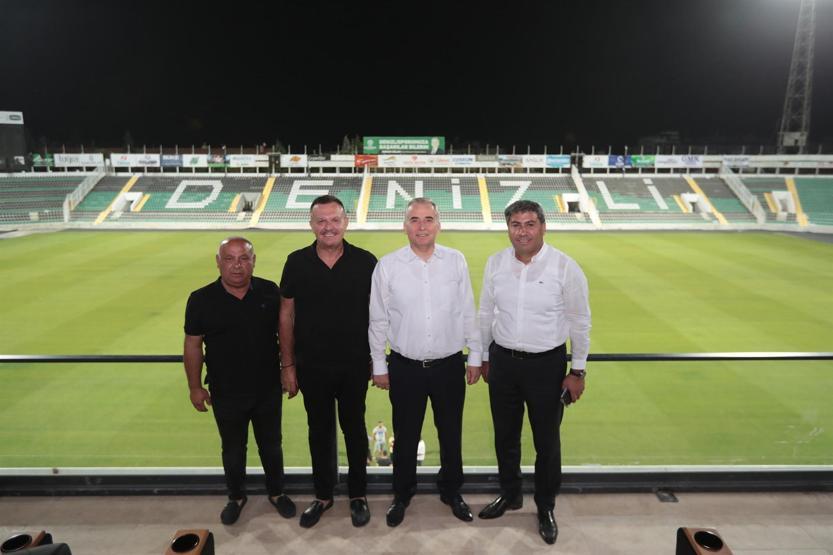 Denizli Atatürk Stadı Galatasarayı bekliyor
