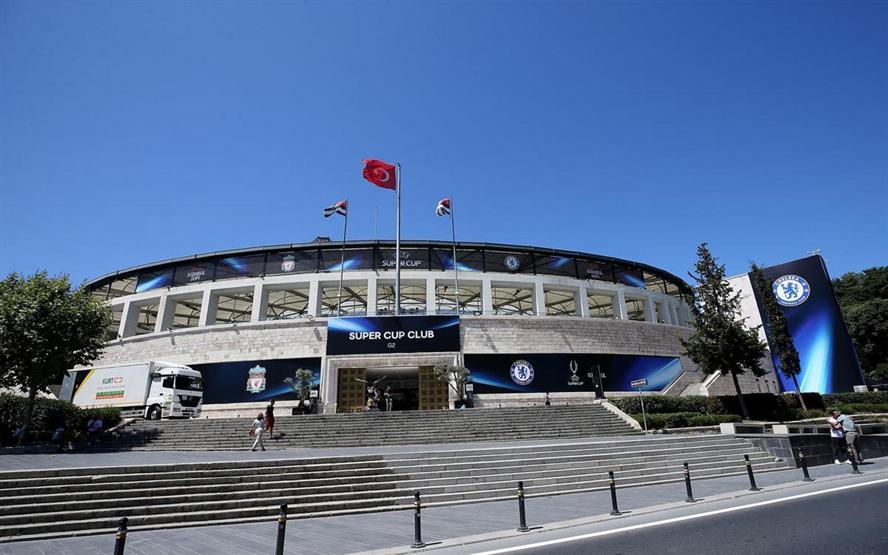 Vodafone Park UEFA Süper Kupa finaline hazır