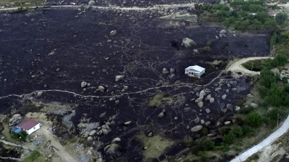 Marmara Adasındaki yangının bilançosu gün ağarınca ortaya çıktı