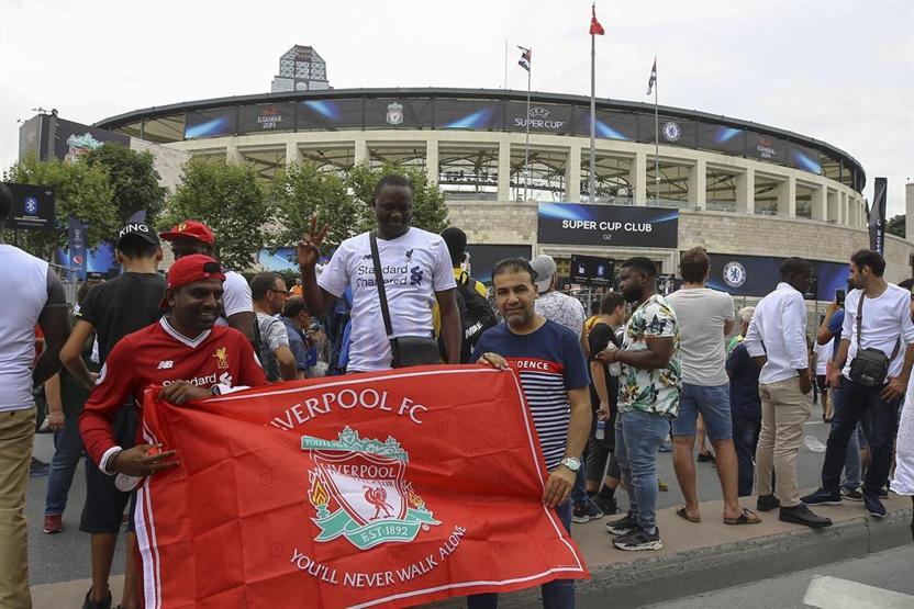 Liverpool ve Chelsea maçı öncesi fotoğraflar