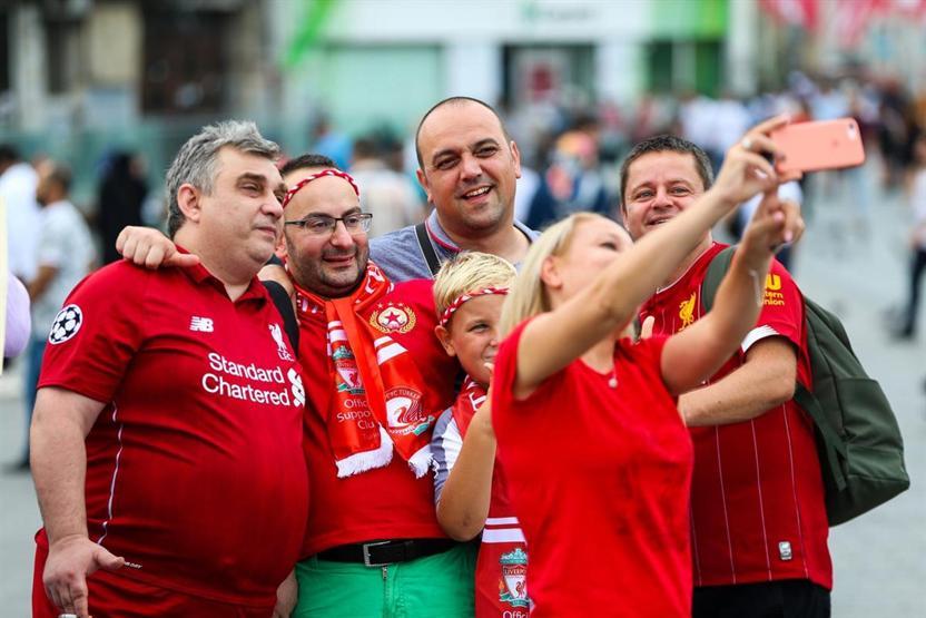 Liverpool ve Chelsea maçı öncesi fotoğraflar