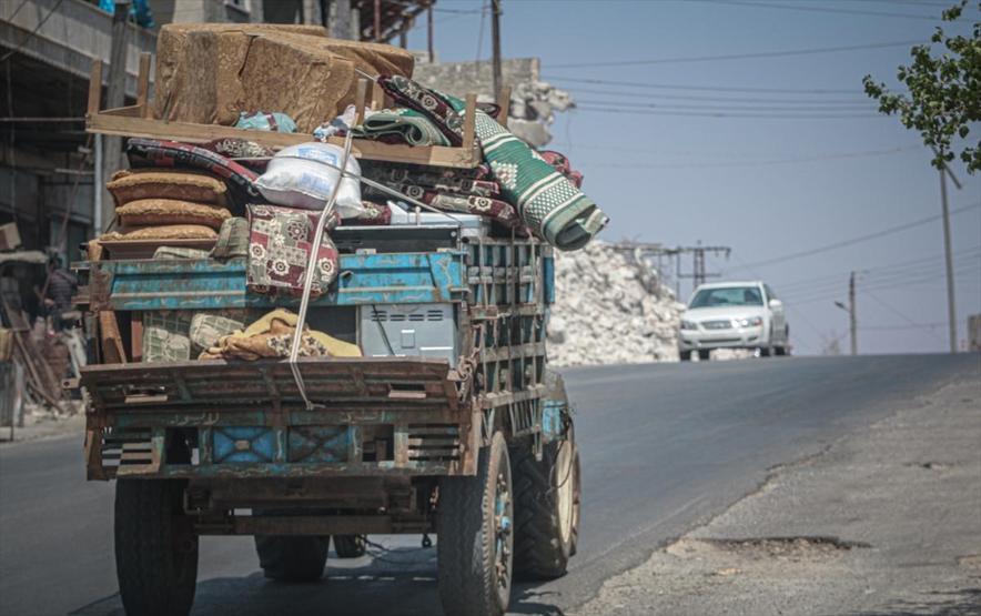 İdlibde Kurban Bayramında 124 bin civarı sivil yerinden edildi