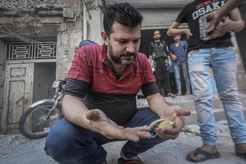 İdlibe yoğun hava saldırıları sürüyor O an hayat durdu