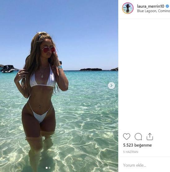 Instagramı sallayan sol bek: Laura Merrin